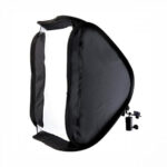 Rental 50x50CM Pop Up Softbox with speedlight mount bracket and stand