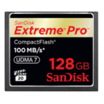 Rental Sandisk 128GB 100MB/S CF Card