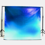 RENTAL Photo Backdrop Blue Vinyl only ( 200 wide x 197 Height ) Excluding stands