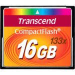 Used Transcend 16GB 133x Compact Flash Card