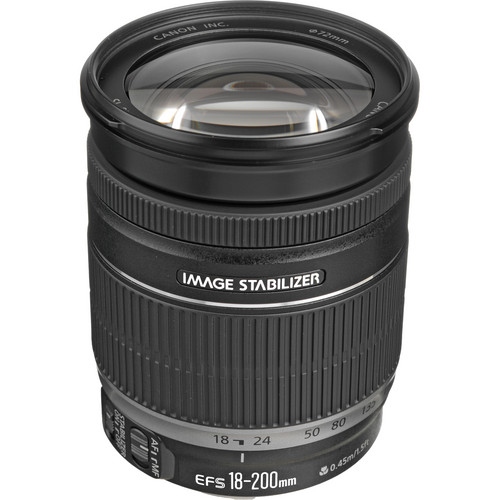 Used Canon EF-S 18-200mm f/3.5-5.6 IS Lens