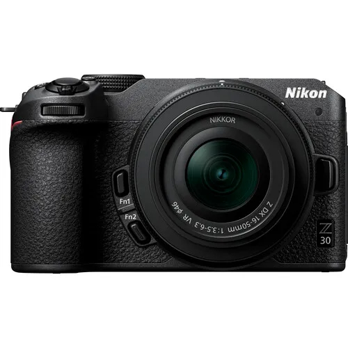 Rental Nikon Z30 with 16-50mm f/3.5-6.3 VR Lens and Smallrig Tripod Grip