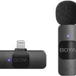 Boya BY-V1 Ultra Compact 2.4GHz Wireless Mic for IOS Devices (NEW)