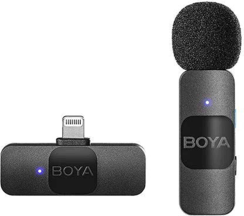 Boya BY-V1 Ultra Compact 2.4GHz Wireless Mic for IOS Devices (NEW)