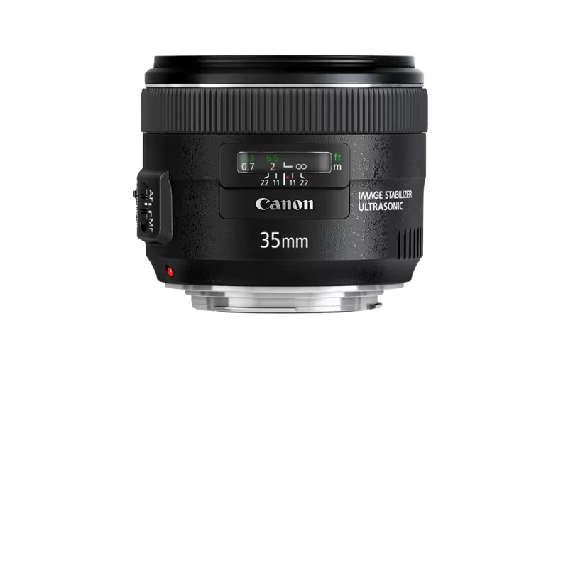 Used Canon EF 35mm 1:2 IS USM lens