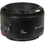 Used Canon EF 50mm 1:1.8 II lens