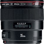 Rental Canon EF 35mm 1:1.4 L Ultrasonic lens